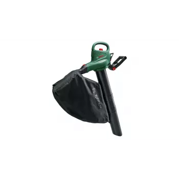 Ručný fúkač Bosch Universal GardenTidy 2300 — 2300 W, 576 m³/h, 45 L zberný vak, 185–285 km/h, funkcia drvenia
