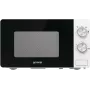 Gorenje mikrovlnná rúra MO17E1W, stolový spotrebič, solo mikrovlnná rúra, 17 L, 700 W, integrovaný displej, LED