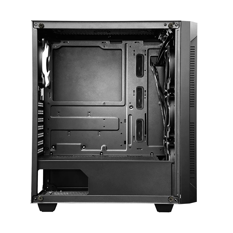 PC skriňa CHIEFTEC GS-01B-OP Tower čierna – tvrdené sklo, RGB ventilátor, podporuje ATX/Micro-ATX, GPU do 320 mm