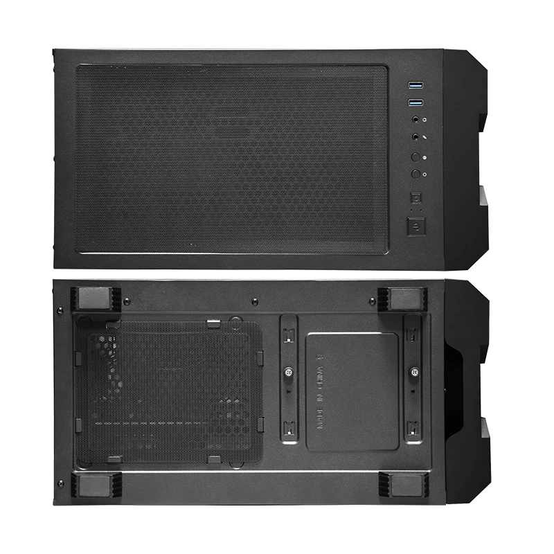 PC skriňa CHIEFTEC GS-01B-OP Tower čierna – tvrdené sklo, RGB ventilátor, podporuje ATX/Micro-ATX, GPU do 320 mm