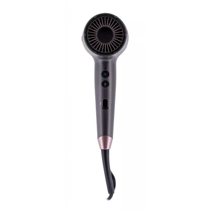 Fén Remington D6077 2000 W, iónová funkcia, studený vzduch, difúzor, 3 teplotné stupne, sivá/bronzová