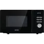 Kombinovaná mikrovlnná rúra Gorenje MO20A4BH — 20 L, 800 W, čierna, 5 výkonových stupňov