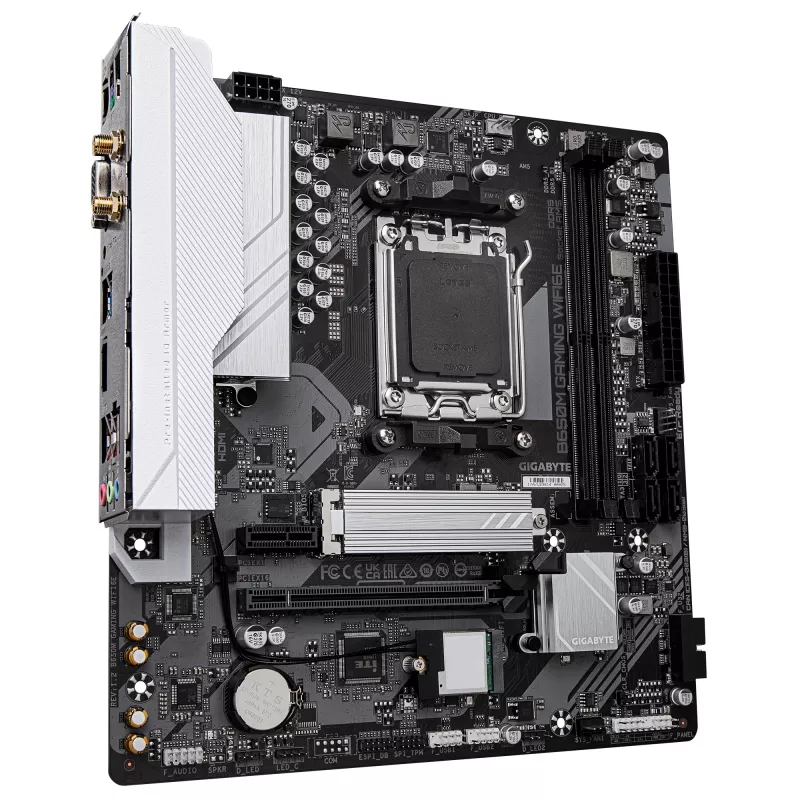 Základná doska GIGABYTE B650M GAMING WIFI6E, AMD B650, Socket AM5, Micro ATX