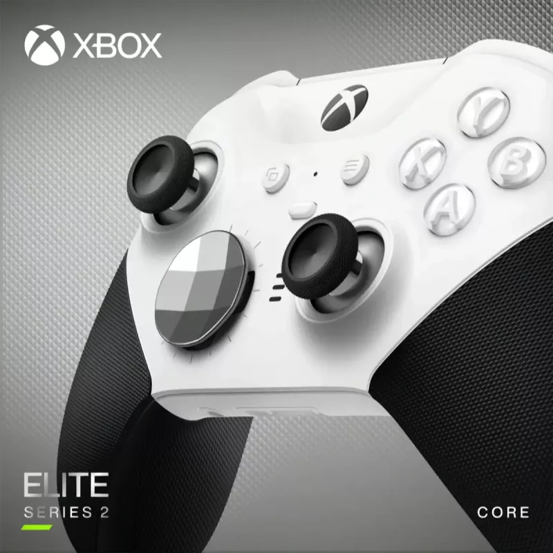 Gamepad Microsoft Xbox Elite Wireless Series 2 Core čierna biela Bluetooth USB