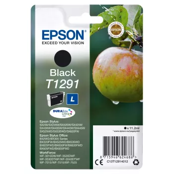 Epson Apple Singlepack čierna T1291 DURABrite Ultra atrament