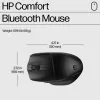 HP 480 Comfort Bluetooth myš, pravá ruka, Bluetooth, 4000 DPI, čierna