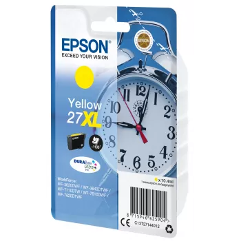 Epson budík jednotlivé balenie žltý 27XL DURABrite Ultra atrament