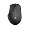 HP 285 tichá bezdrôtová myš, obojručná, optická, RF Wireless, 1200 DPI, čierna
