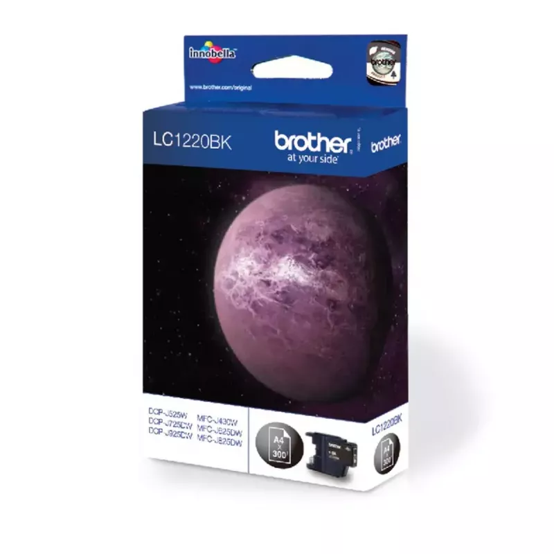 Brother LC1220BK atramentová kazeta 1 kus originálna čierna