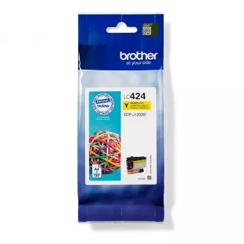 Brother LC424Y atramentová kazeta 1 ks originálna žltá