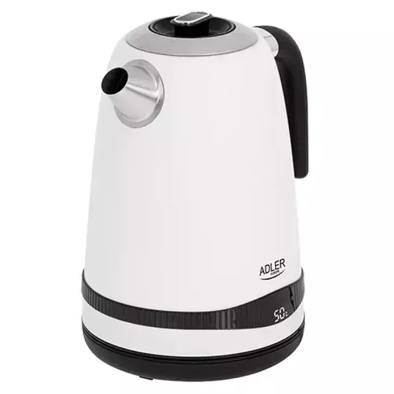 Elektrická kanvica Adler 1,7 L 2200 W biela