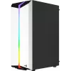 Aerocool Bionic V2 PC skriňa Midi Tower, ATX / micro ATX / Mini-ITX, tvrdené sklo, RGB, biela