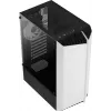 Aerocool Bionic V2 PC skriňa Midi Tower, ATX / micro ATX / Mini-ITX, tvrdené sklo, RGB, biela