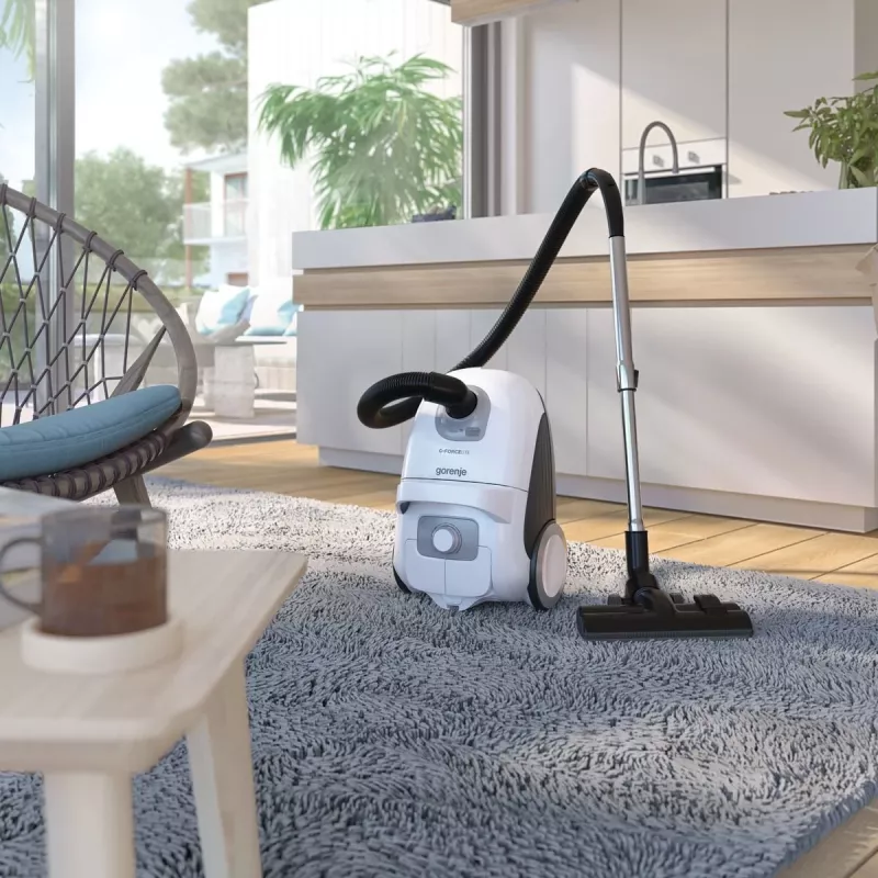 Gorenje VCEA21GLW 3 l valcový vysávač suchý 700 W vreckový