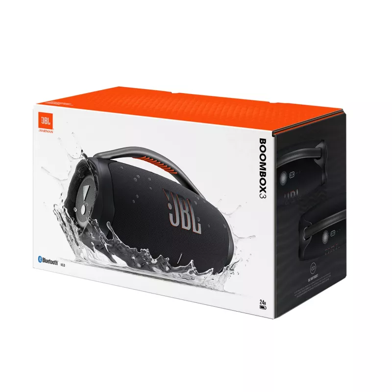 JBL BOOMBOX 3 prenosný stereo reproduktor čierny
