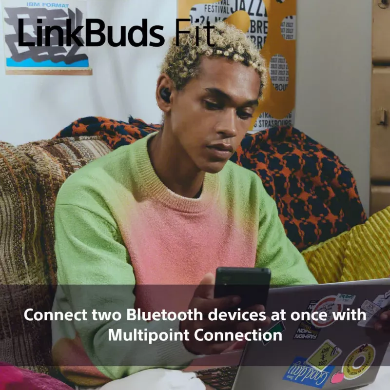 Sony LinkBuds Fit WFLS910NW slúchadlá/headset bezdrôtové in-ear hovory/hudba Bluetooth biela