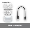 Sony LinkBuds Fit WFLS910NW slúchadlá/headset bezdrôtové in-ear hovory/hudba Bluetooth biela