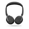 Jabra Evolve2 65 Flex - Link380a MS Stereo, káblový & bezdrôtový, 20 - 20000 Hz, kancelária/call centrum, 136 g, headset, čierny