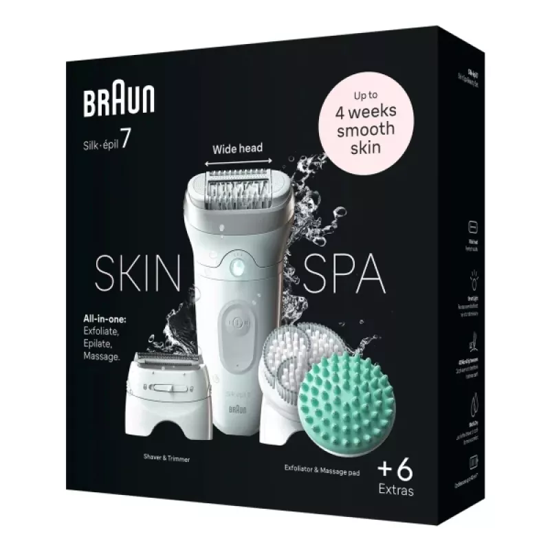 Braun Silk-épil 7 7-081 epilátor 40 pinzet biela