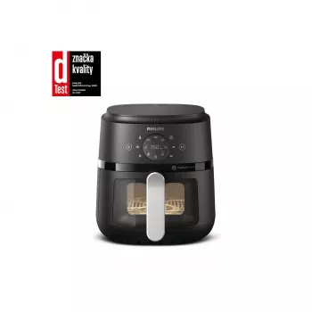 Philips 2000 series NA221/00 fritéza samostatná 4,2 L voľne stojaca 1500 W teplovzdušná fritéza čierna, strieborná