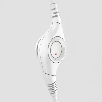 LOGITECH headset – H390 – USB-A – krémovobiela