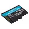 Kingston Technology 512GB microSDXC Canvas Go Plus Gen4 200R A2 U3 jednotlivé balenie bez ADP