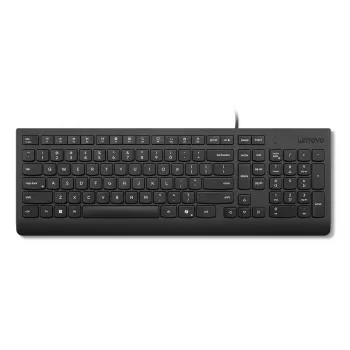 Klávesnica Lenovo 4Y41R64681 Full-size (100%) káblová USB nordická čierna — Home/Office