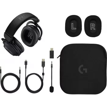 LOGITECH Pro X 2 Lightspeed bezdrôtový herný headset - čierny