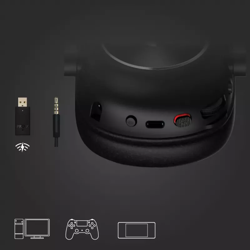 LOGITECH Pro X 2 Lightspeed bezdrôtový herný headset - čierny