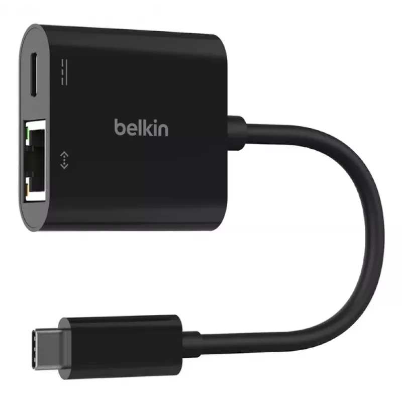 BELKIN USB-C na Ethernet + nabíjací adaptér 100 W PD