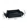 Tefal XA7278 plech na pečenie/forma gril obdĺžnikový OptiGrill+ XL