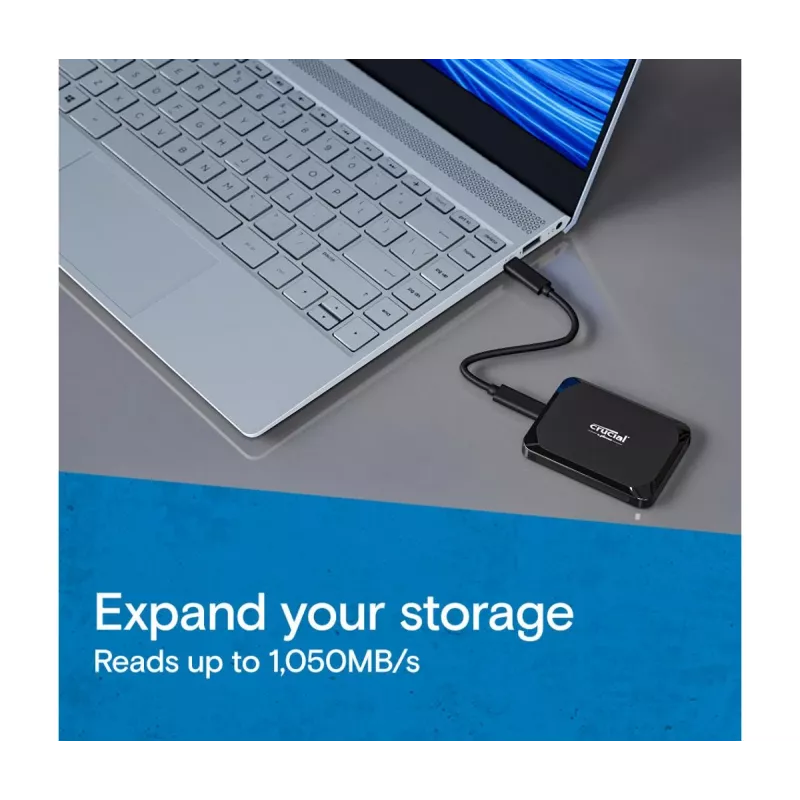 MICRON / CRUCIAL prenosný SSD - Crucial X9 - 4TB - USB-C 3.2 Gen 2