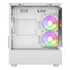 Aerocool Viewport-Mini-WT-v2 Mini Tower biela