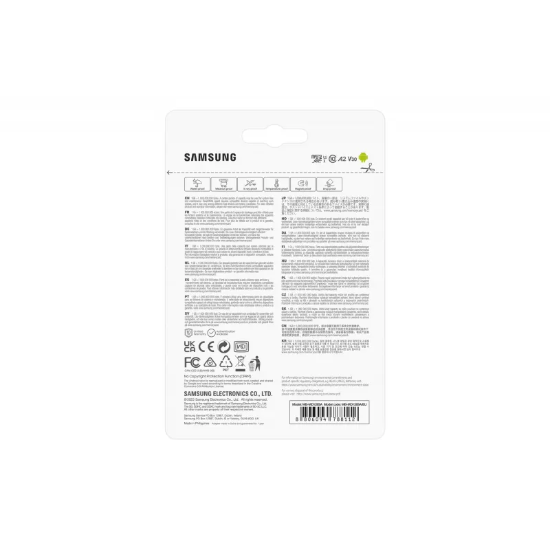 Samsung MB-MD128SA/EU pamäťová karta 128 GB MicroSDXC UHS-I Class 10
