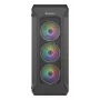 GENESIS Irid 505 ARGB Midi Tower čierna, priehľadná