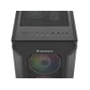 GENESIS Irid 505 ARGB Midi Tower čierna, priehľadná