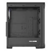GENESIS Irid 505 ARGB Midi Tower čierna, priehľadná