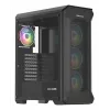 GENESIS Irid 505 ARGB Midi Tower čierna, priehľadná