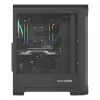 GENESIS Irid 505 ARGB Midi Tower čierna, priehľadná