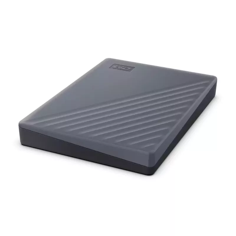 WESTERN DIGITAL prenosný pevný disk - My Passport - 2 TB - USB-C/A 3.2 Gen 1 - sivý