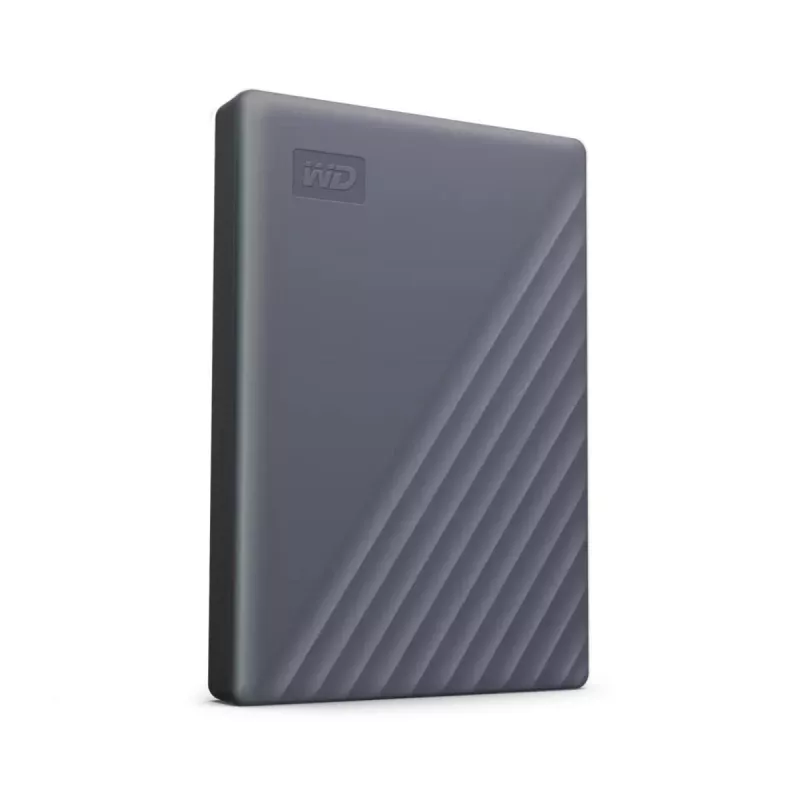 WESTERN DIGITAL prenosný pevný disk - My Passport - 2 TB - USB-C/A 3.2 Gen 1 - sivý