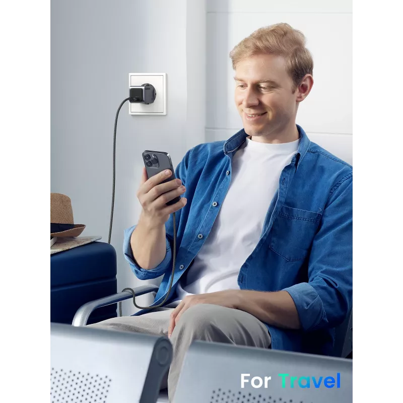 Ugreen 35006 nabíjačka pre mobilné zariadenia univerzálna sivá AC interiérová