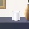 TP-Link AX1800 Whole Home Mesh Wi-Fi 6 systém, biela, interiérový, mesh router, napájanie, FCC