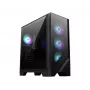 MSI MAG FORGE 321R AIRFLOW počítačová skriňa Midi Tower čierna, priehľadná