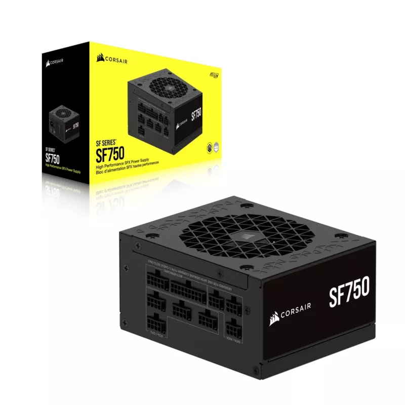 CORSAIR napájací zdroj - SF Series SF750 plne modulárny 80 Plus Platinum SFX