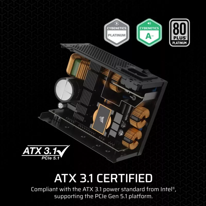 CORSAIR napájací zdroj - SF Series SF750 plne modulárny 80 Plus Platinum SFX