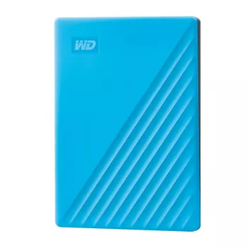 WESTERN DIGITAL pevný disk – My Passport – 2 TB – USB-A/C 3.2 Gen 1 – modrá