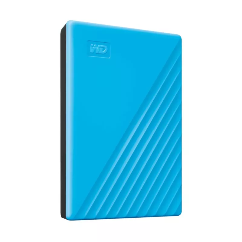 WESTERN DIGITAL pevný disk – My Passport – 2 TB – USB-A/C 3.2 Gen 1 – modrý