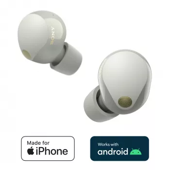 Sony WF-1000XM5 headset bezdrôtový do uší hovory/hudba Bluetooth strieborný