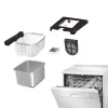 Tefal Clear Duo FR600D10 fritéza, 3,5 l, 2000 W, nehrdzavejúca oceľ/čierna